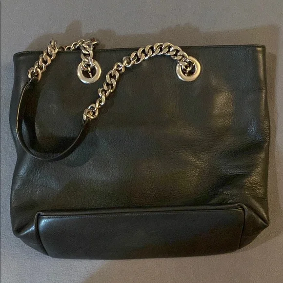 Valentino Black Leather Tote Bag - Picture 5 of 5